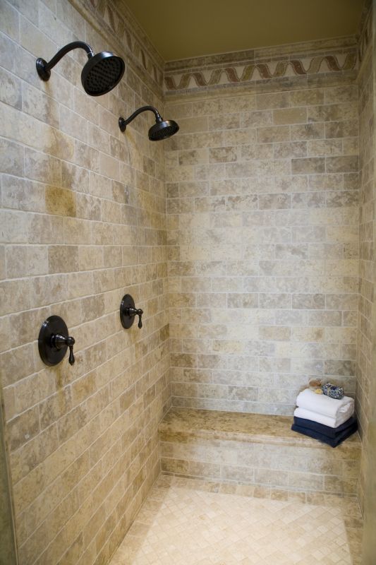 Spa-Style Shower Area