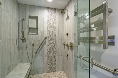 Tiled Shower Stall